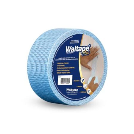 Fita Telada Azul 100mt Waltapé Plus