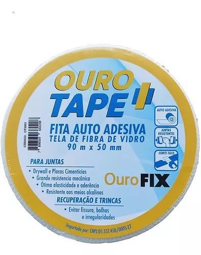 Fita telada branca 90mt Ouro Tape